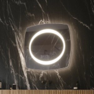HALO LED MIRROR 28X28 60K