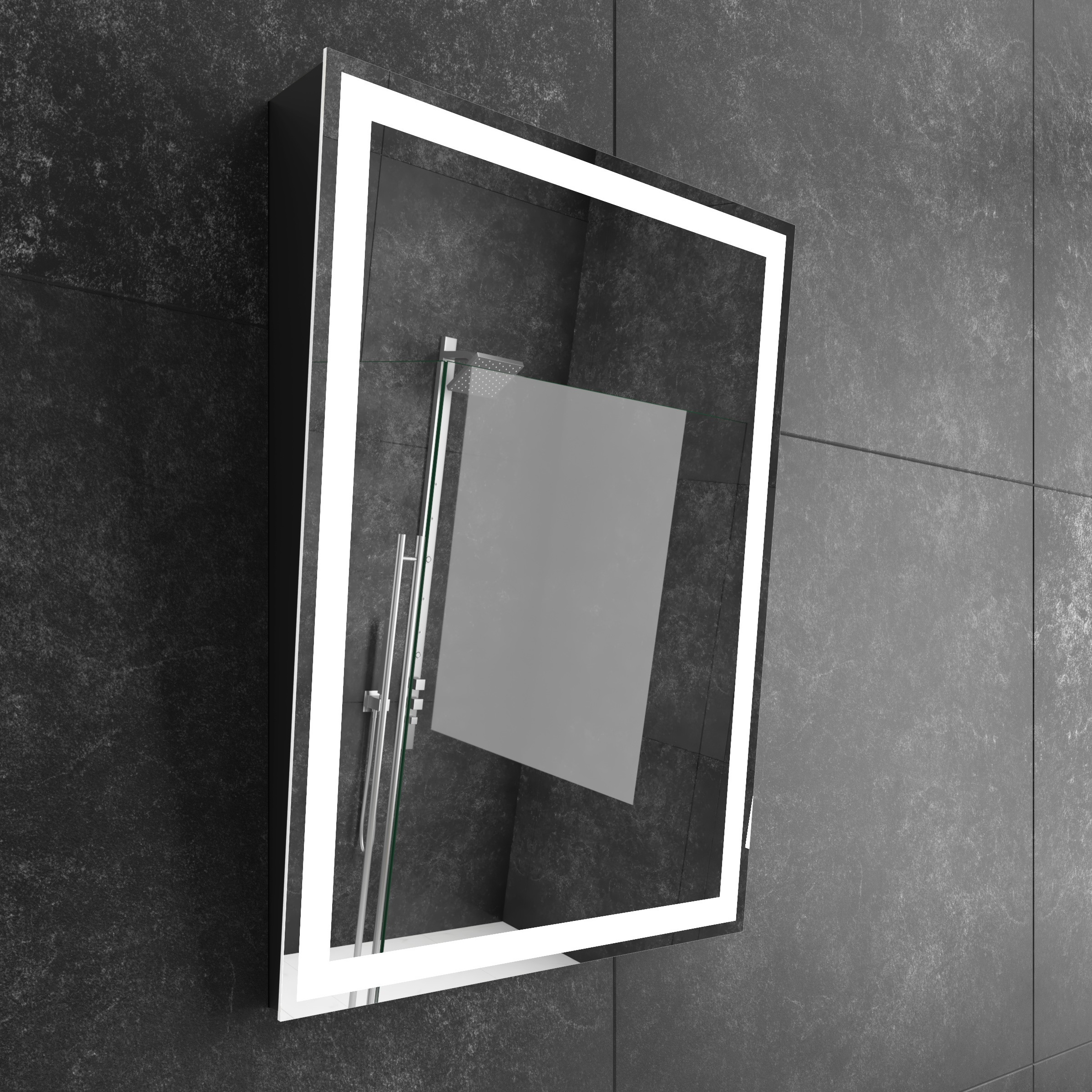 ADIRA LED MIRROR 24X32 30K BLACK