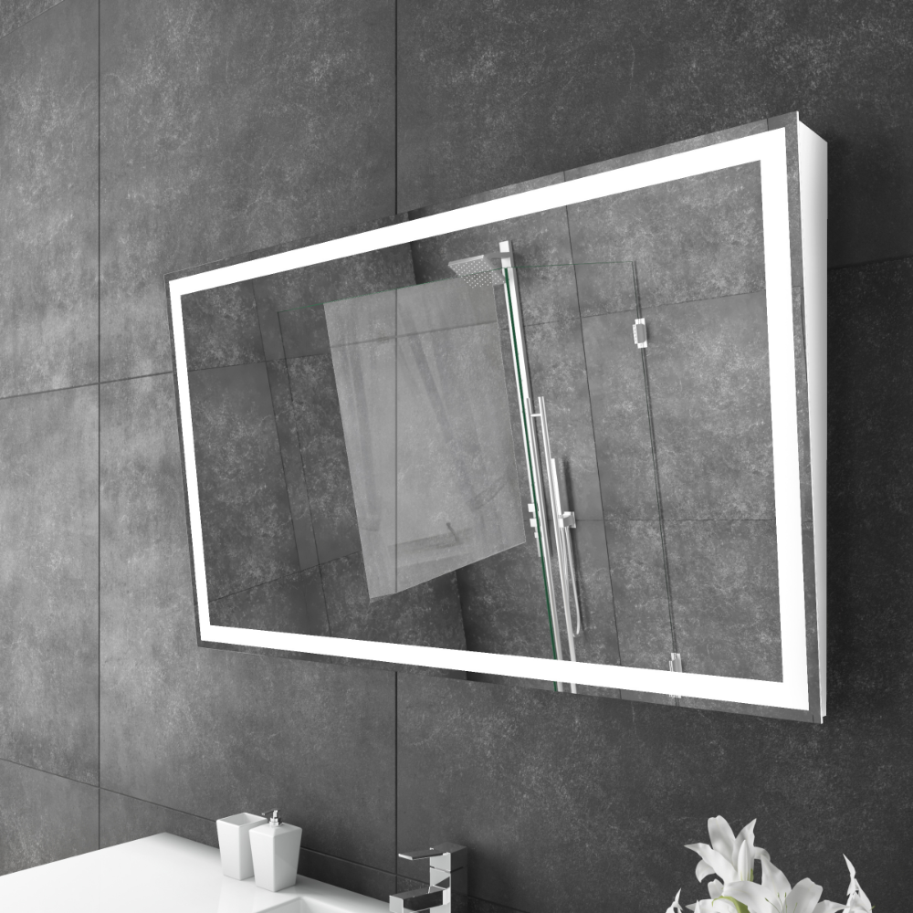 ADIRA LED MIRROR 48X28 30K WHITE