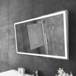 ADIRA LED MIRROR 48X28 60K SILVER