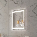 AURORA LED MIRROR 24X32 30K SILVER
