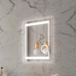 AURORA LED MIRROR 24X32 60K SILVER