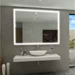 GALAXY LED MIRROR 60X40 60K