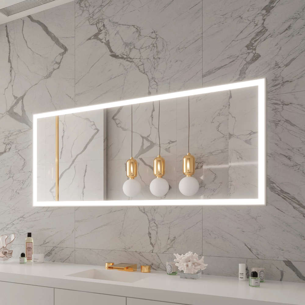GALAXY LED MIRROR 65X28 60K