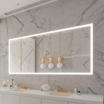 GALAXY LED MIRROR 85X40 60K