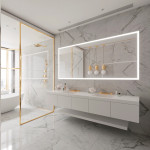GALAXY LED MIRROR 100X45 60K