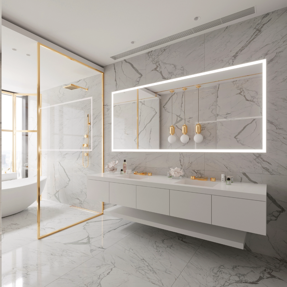 GALAXY LED MIRROR 100X45 60K