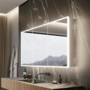 GALAXY CABINET LED MIRROR 60X28 30K