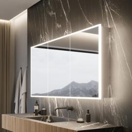 GALAXY CABINET LED MIRROR 60X28 30K