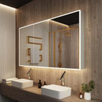 GALAXY CABINET LED MIRROR 72X30 30K