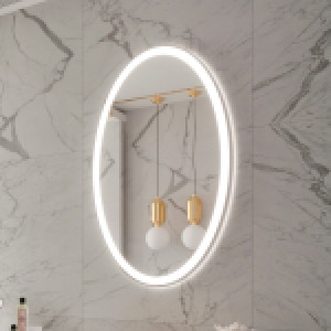 GALAXY OVAL LED MIRROR 30X48 60K