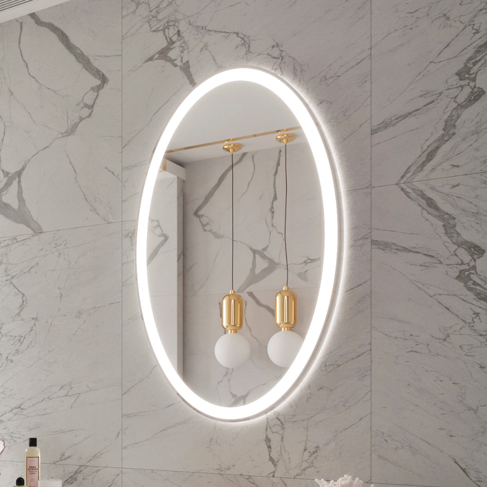 GALAXY OVAL LED MIRROR 30X48 60K