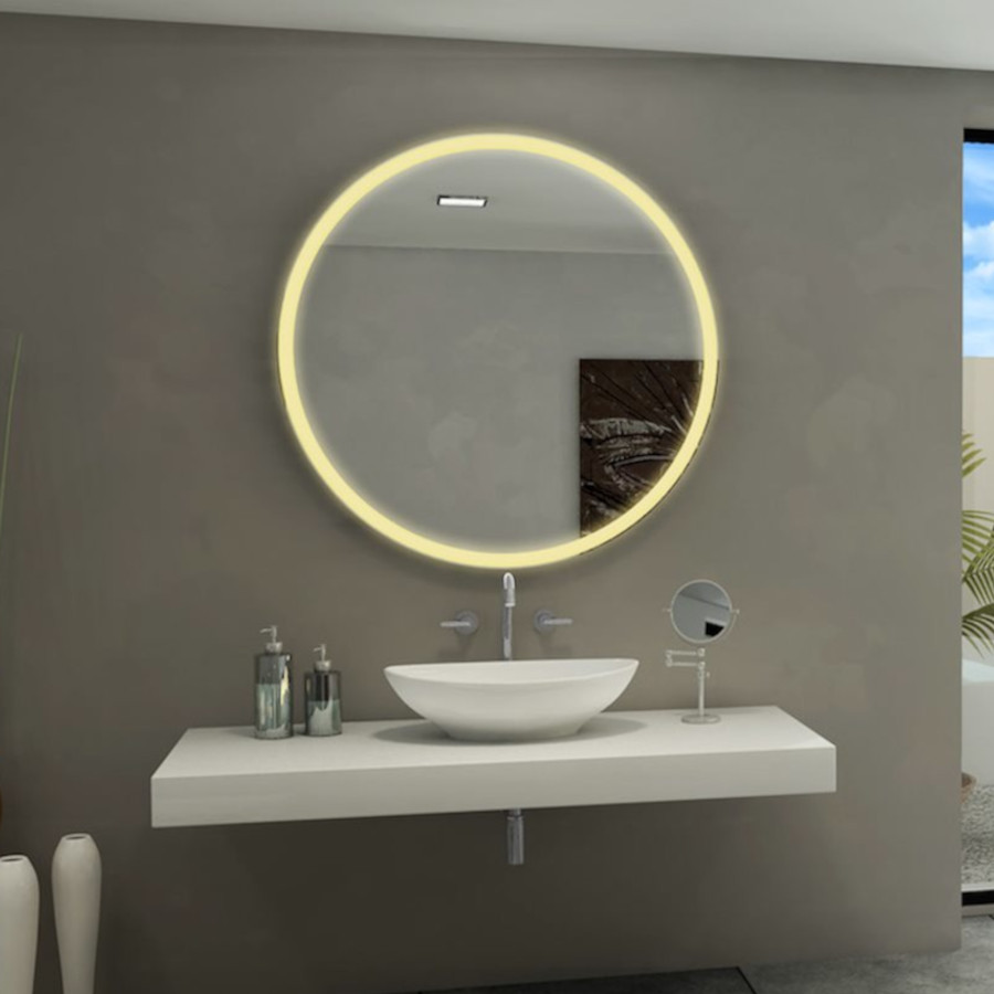 GALAXY ROUND LED MIRROR 40X40 30K