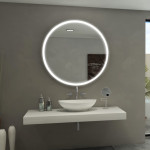 GALAXY ROUND LED MIRROR 40X40 60K