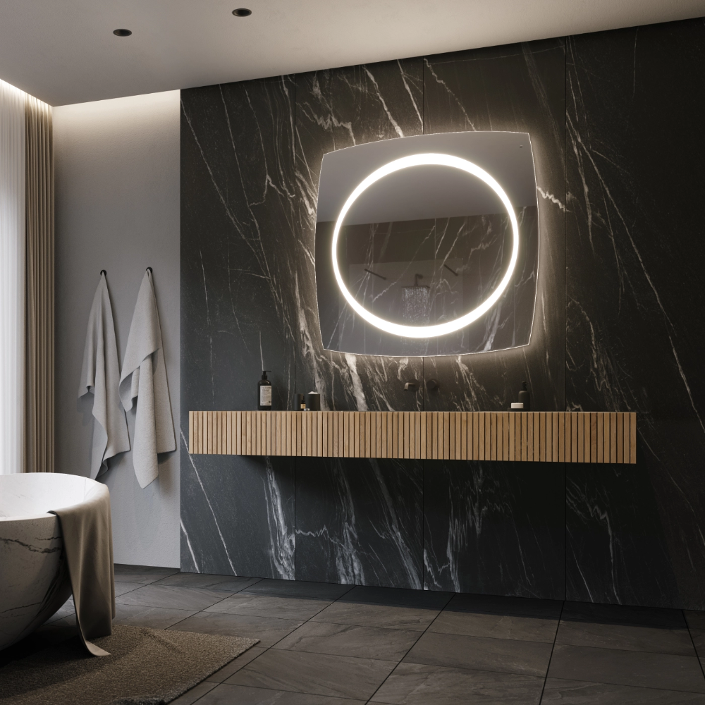 HALO LED MIRROR 40X40 60K