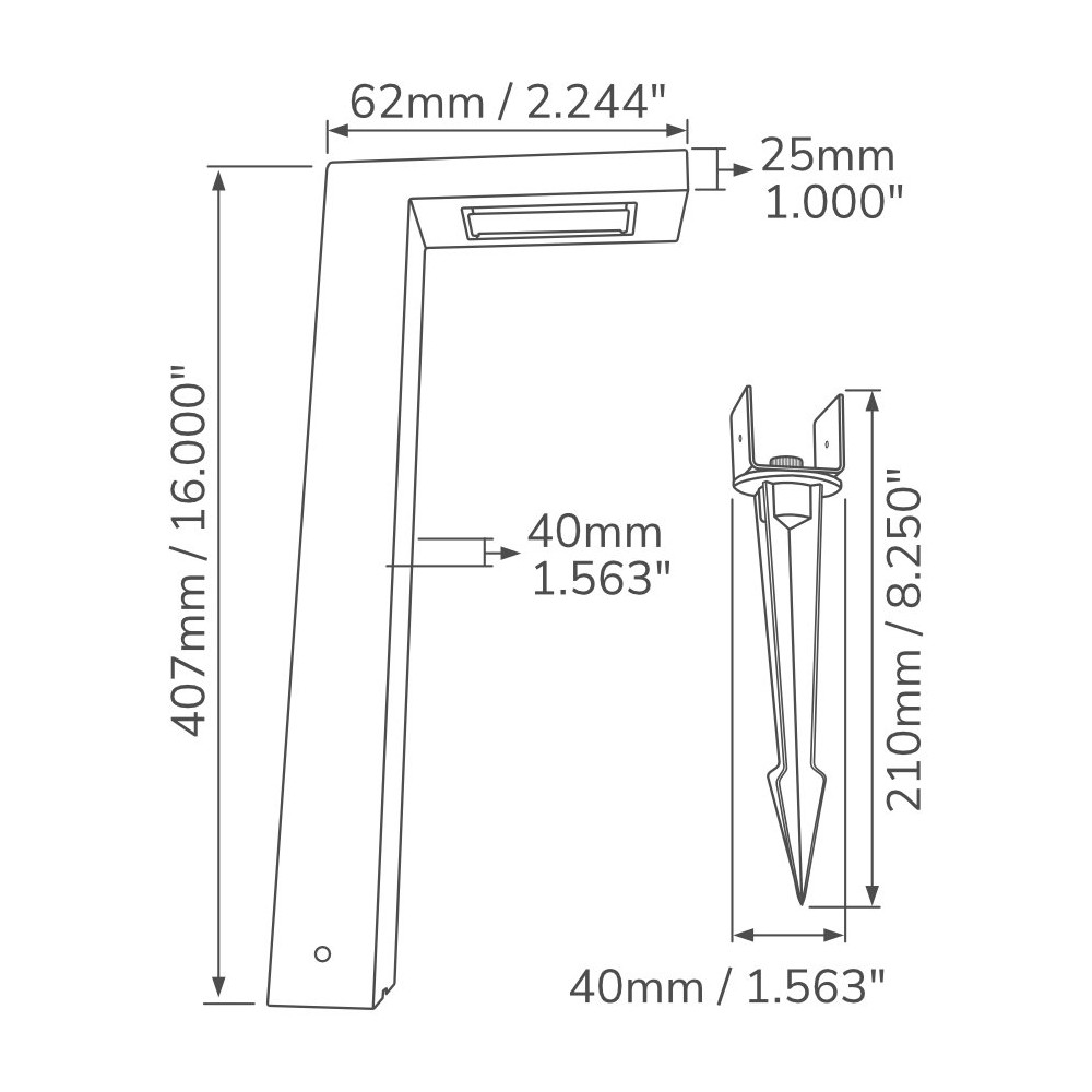 LUNA LED OUTDOOR LIGHT