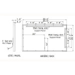 HARMONY LED MIRROR 40X24 60K