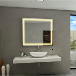 HARMONY LED MIRROR 40X35 30K