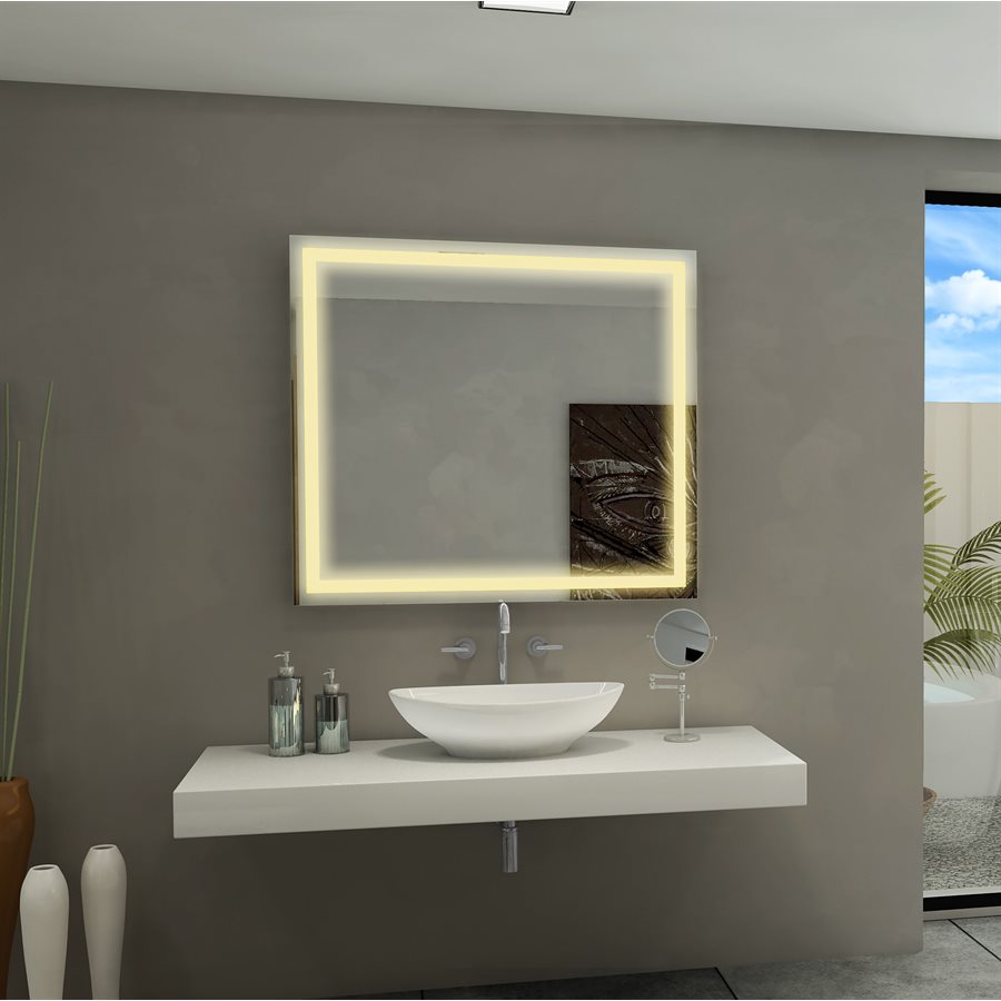 HARMONY LED MIRROR 40X35 30K