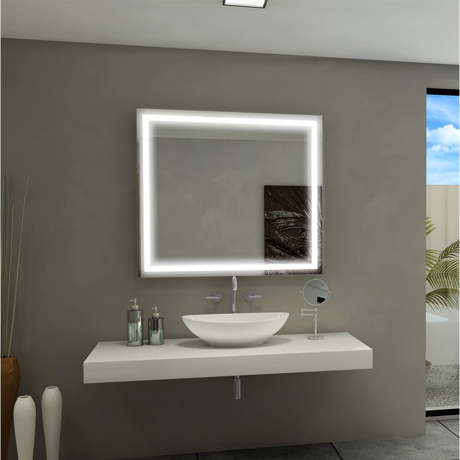 HARMONY LED MIRROR 40X35 60K