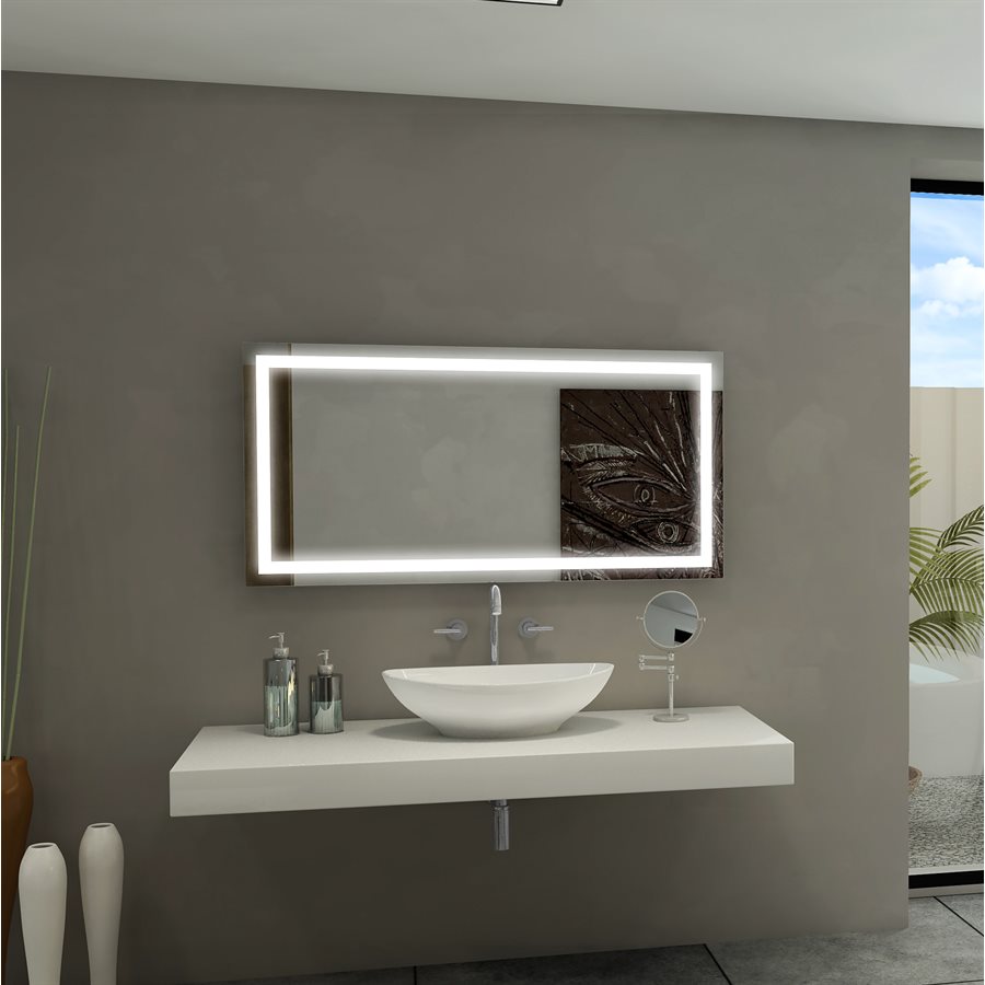 HARMONY LED MIRROR 48X24 60K