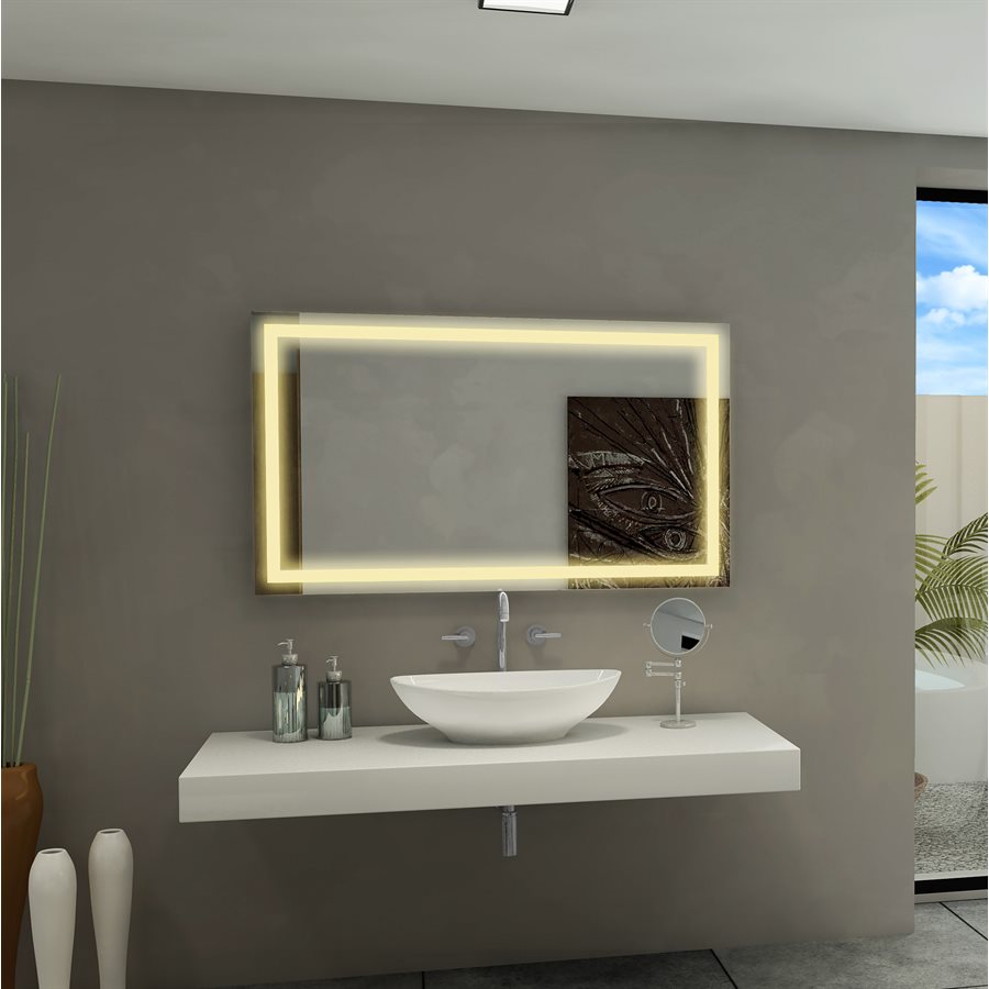 HARMONY LED MIRROR 48X28 30K