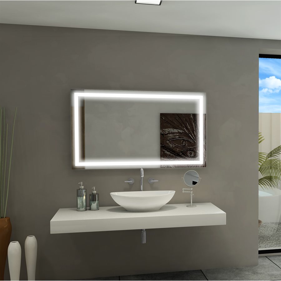HARMONY LED MIRROR 48X28 60K