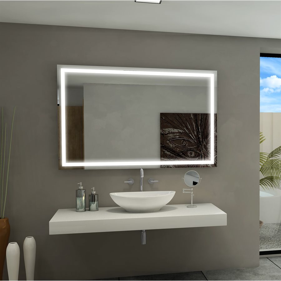 HARMONY LED MIRROR 55X36 60K