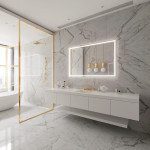 HARMONY LED MIRROR 55X36 60K