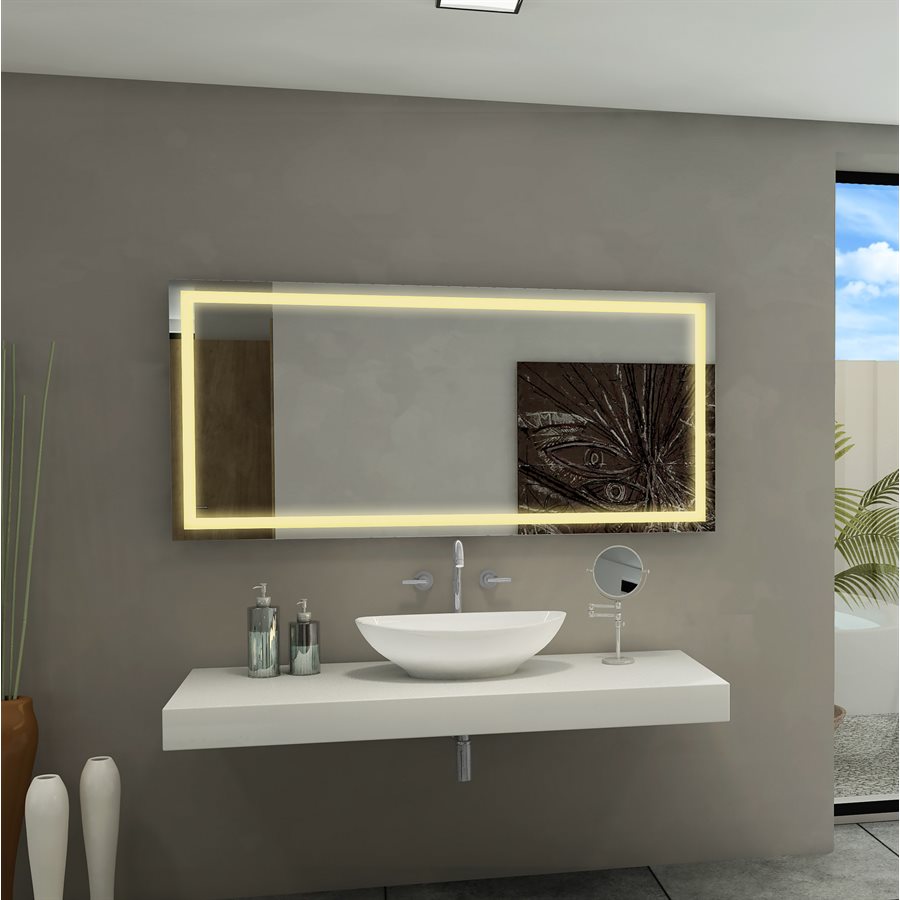 HARMONY LED MIRROR 60X28 30K