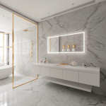 HARMONY LED MIRROR 60X28 30K