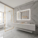 HARMONY LED MIRROR 60X45 60K