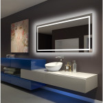 HARMONY LED MIRROR 70X32 60K