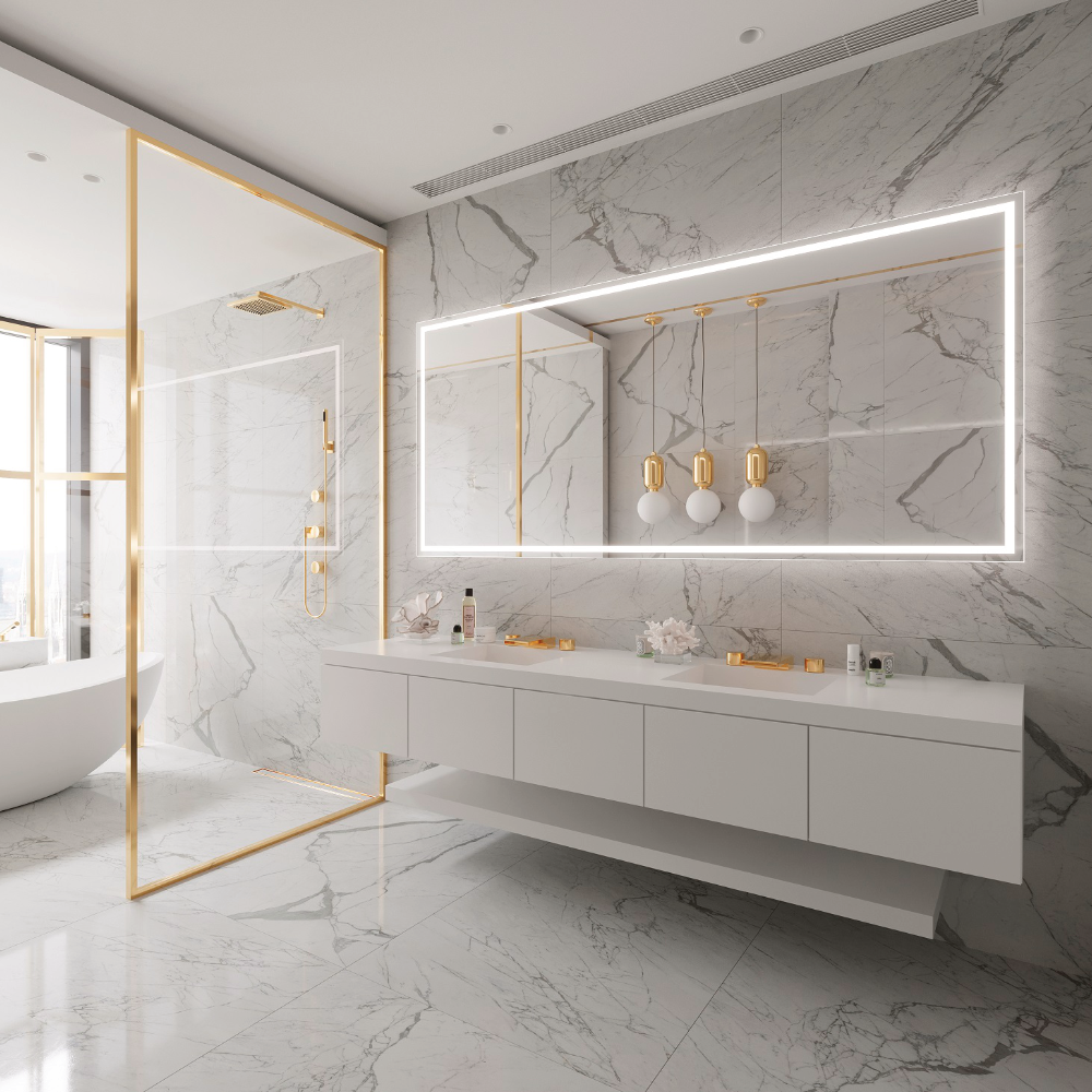 HARMONY LED MIRROR 100X45 60K