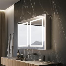 HARMONY CABINET LED MIRROR 48X28 60K