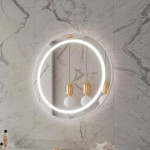HARMONY ROUND LED MIRROR 36X36 30K