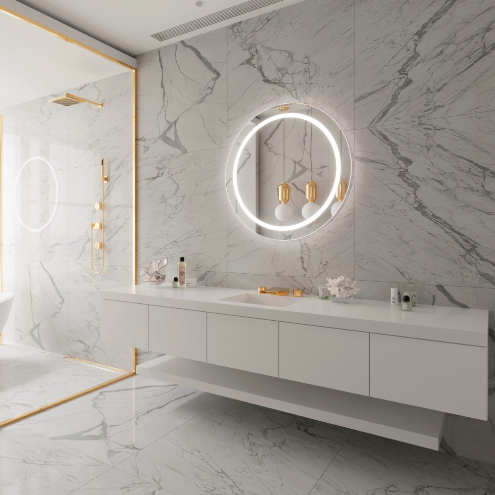 HARMONY ROUND LED MIRROR 36X36 60K