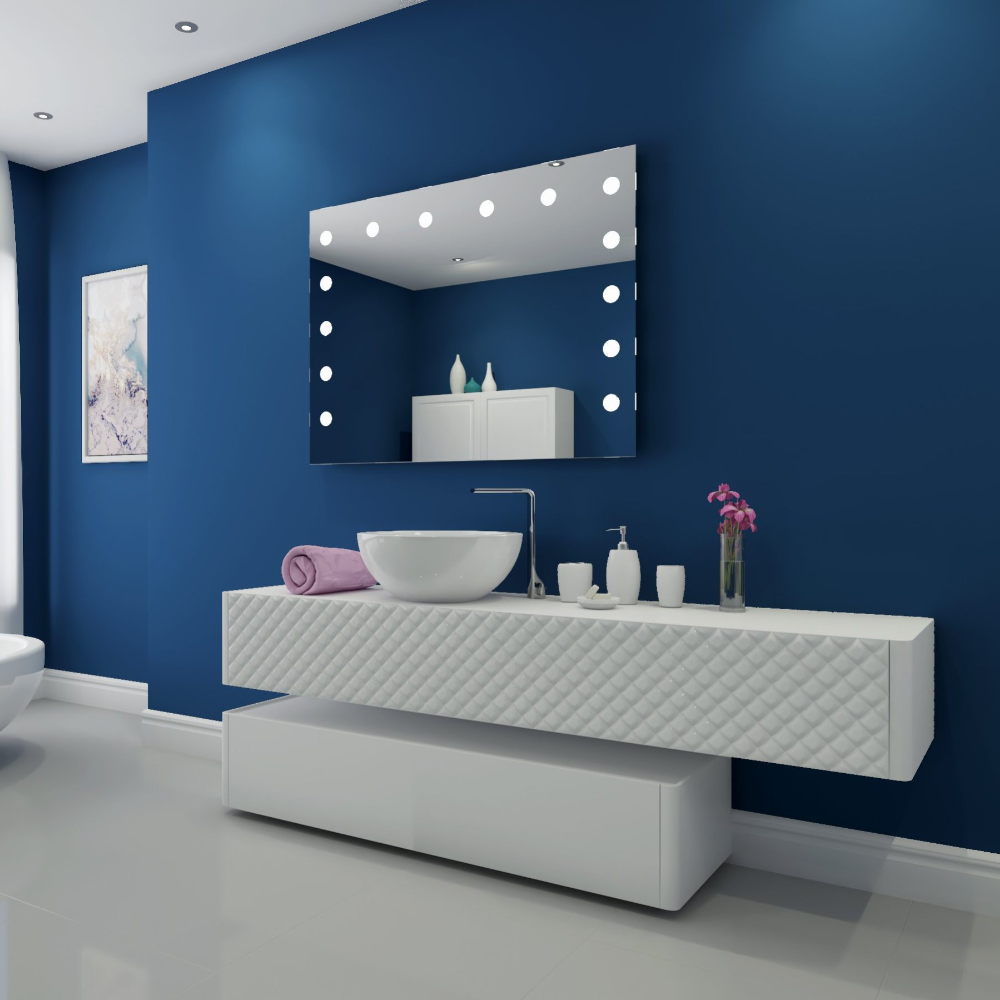 HOLLYWOOD LED MIRROR 48X36 60K