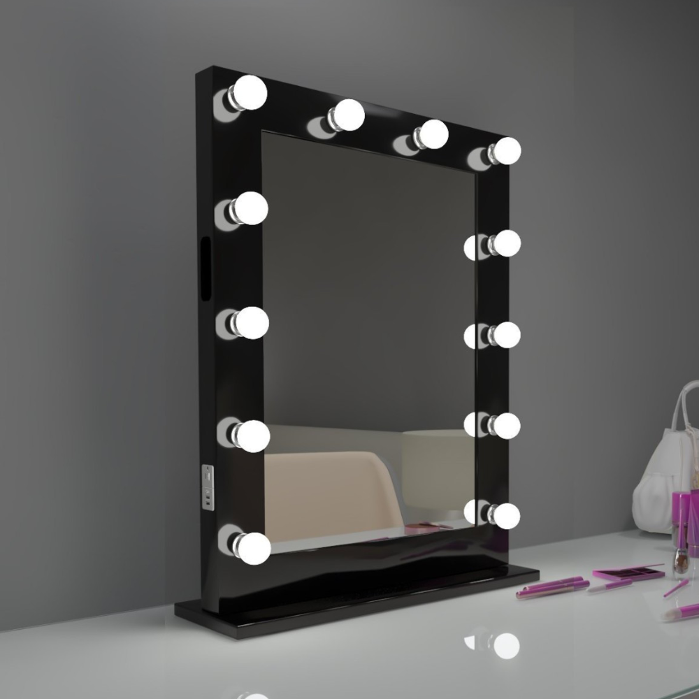MARILYN LED MIRROR 24X32 30K BLACK