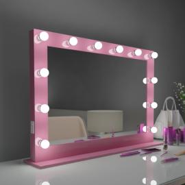 MARILYN LED MIRROR 40X28 60K PINK
