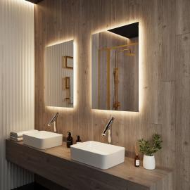ORIGINAL RECTANGLE BACKLIT LED MIRROR 24X36 30K
