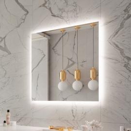 ORIGINAL RECTANGLE BACKLIT LED MIRROR 36X36 60K