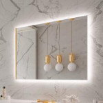 ORIGINAL RECTANGLE BACKLIT LED MIRROR 48X35 60K
