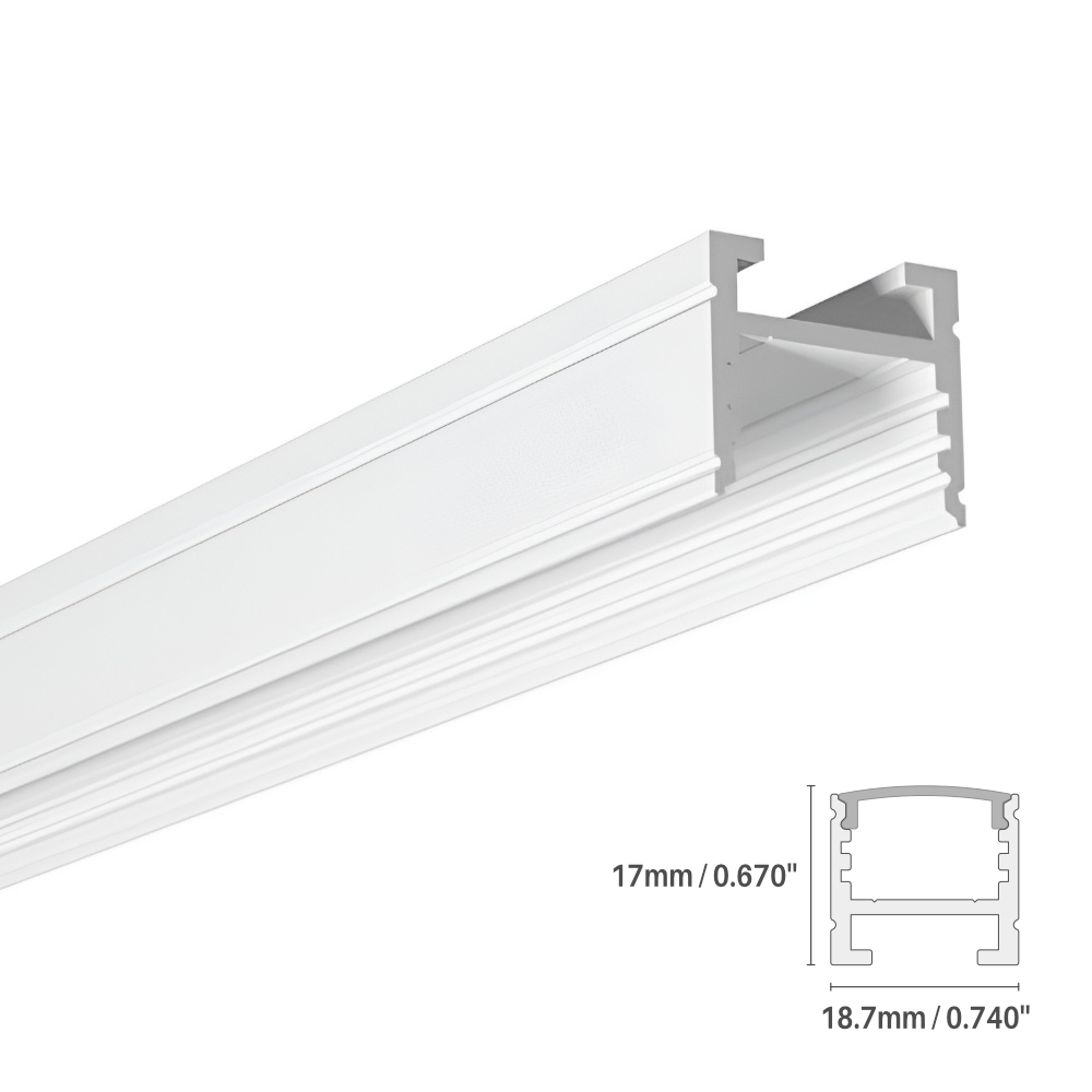 ALUMINUM PROFILE #14 WHITE