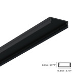 ALUMINUM PROFILE #84 BLACK
