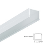 ALUMINUM PROFILE #85 WHITE
