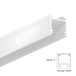 ALUMINUM PROFILE #145 WHITE