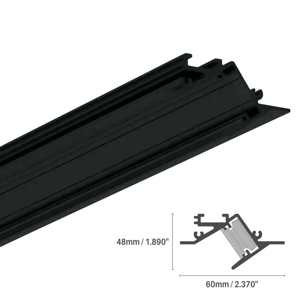ALUMINIUM PROFILE #159 BLACK