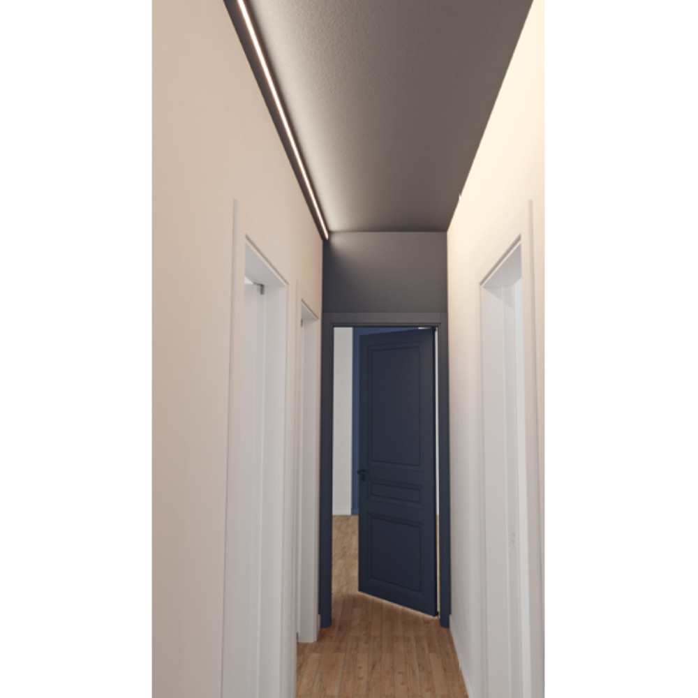 ALUMINUM PROFILE #880 WHITE