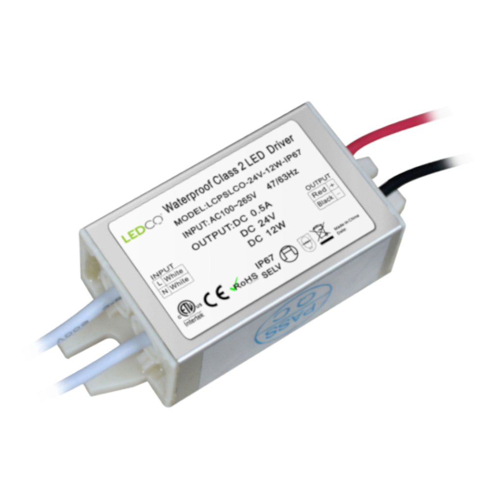 NON-DIMMABLE POWER SUPPLY - 12W 24V